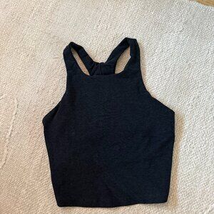 Beyond Yoga Black Sports Bra Small High Neck